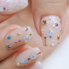 Nail Art With Charms, Minimal Nails Art, Minimal Nails, Nails Desing, March 20, Fire Nails, Classy Nails, Nail Art Inspiration, Nail Manicure