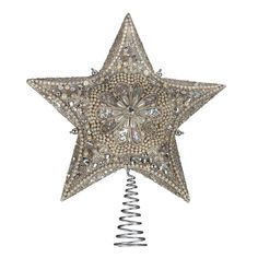 a decorative star shaped object on a white background