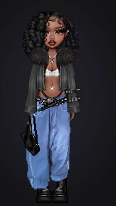 Ice Spice Everskies, Bratz X Mowalola, Everskies Outfits Monster High, Everskies Baddie, Everskies Memes, Fashion Dress Up Games, Cute Imvu Baddies, Aaliyah Style