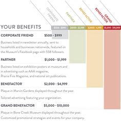 an info sheet showing the benefits of social media for your company and their business plans