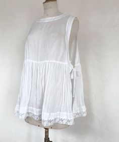 Ropa Upcycling, Estilo Hippie, Looks Chic, Linen Clothes, Linen Dresses, Ladies Tops Fashion, Sewing Clothes