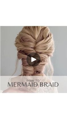 148K views · 10K reactions | ♡ Mermaid braid♡

Showing you the simplest way to achieve a chunky fishtail braid without the fuss!

Start with a plait down the middle of the head and simply use it a a guide to add and secure hair through from each side all the way down!

Tip - I like to leave out a few tiny pieces of hair along the way to give an effortless look!

Don’t forget to save this one to give a try.. and tag me if you do. I love to see and share your work!

Let me know in the comments below if you will what you think of this one..

Follow @polishedstylejustine for more style ideas!

#hairstyleideas #hairtutorials #hairideas #hairtutorial | Melbourne Bridal Hairstylist/Educator | polishedstylejustine · Original audio Middle Part Braid Hairstyles, Easy Mermaid Braid, Hair Tail Ideas, Mermaid Hair Braid, How To Do A Side Braid, Mermaid Plait, Mermaid Braids Tutorial, How To Fishtail Braid Your Own Hair, How To Do A Fishtail Braid