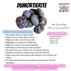 Dumortierite Crystal Meaning, Crystal Dictionary, Dumortierite Crystal, Ritual Oils, Crystal Magick, Crystal Healing Chart, Have Patience, Dream Recall, Wiccan Spell Book