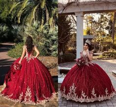 Dark Red Beaded Ball Gown Quinceanera Dresses Gold Beads Sweet 16 Dress Pageant Gowns vestido de 15 anos años quinceañera Dark Red Quinceanera Dresses, Burgundy Quinceanera Dresses, Quinceanera Dresses Red, Beaded Ball Gown, Ball Gown Quinceanera Dresses, Xv Dresses, Quinceanera Dresses Gold, Mexican Quinceanera Dresses, Quinceanera Themes Dresses