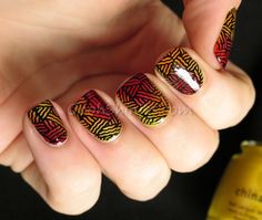 UberChic Beauty Out Of Africa | Oooh, Shinies! Pedi Inspiration, Nail Polish Swatches, Nail Stamp, Ongles Nails, Stamp Ideas, Out Of Africa, China Glaze, Beauty Nail, My Trip