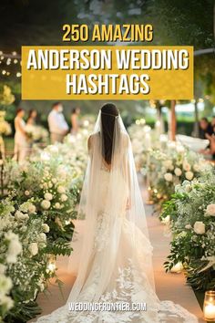 a woman in a wedding dress is walking down the aisle