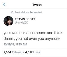 tweet about travis scott on twitter