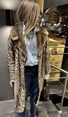 Winter Inspo, Fur Coat, Faux Fur, Animal Print, Fashion Inspo, My Style, Wardrobe