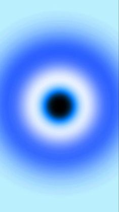 an abstract blue and white background with a circular design in the center that looks like a black hole