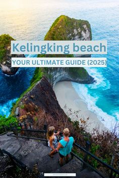 Kelingking Beach: Your Ultimate Guide to Nusa Penida T-Rex Paradise 2025 Kelingking Beach, Bali Beaches, Nusa Penida, Beach Quotes, Beach Nails, Turquoise Water, White Sand Beach, Beach Hair, Beach Wedding Dress