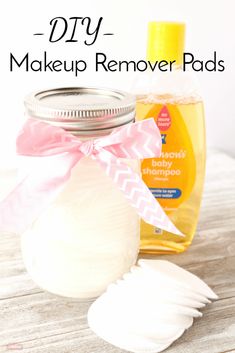 Diy Makeup Remover Pads, For Eye Makeup, Easy Home Recipes, Best Makeup Remover, February Nails, Makeup Remover Pads