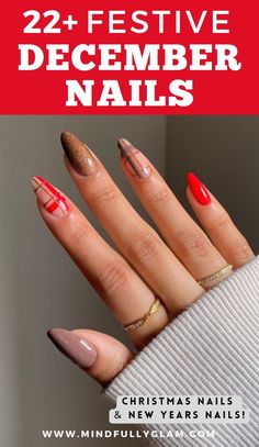 december nails December Nail Ideas, Chrome Manicure, December Nails, Matte Black Nails, Holiday Nail Designs, Subtle Nails, Holiday Nail