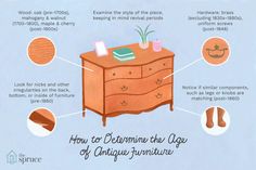 an info graphic explaining how to decorate the bedroom furniture in your home or office with step - by - step instructions