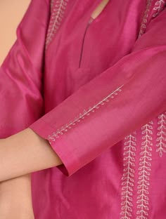 Bazooka Design, Hand Embroidery Dress, Kurta Neck Design, Cotton Kurti Designs, Dress Neck Designs