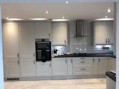 the kitchen is clean and ready for us to use in its new owner's home