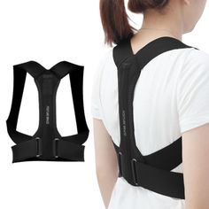 Delivery with in 3 to 5 days with tracking number from USA Description: Keep your back and shoulders straight while working, improve back pain, maintain correct shape and posture Upper back support brace Adjustable elastic straps, help straighten shoulders Breathable, sweat-wicking material Good smell Cotton spandex fabric stretches well, creates the necessary pressure, elastic straps adjust the pressure and provide comfort. Upper back support brace Adjustable elastic straps, help straighten sho Upper Back Exercises, Posture Corrector For Men, Shoulder Brace, Upper Back Pain, Shoulder Support, Belt Men, Belt For Men