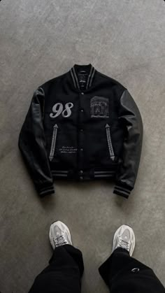 Jackets For Guys, Varsity Jacket For Men, Baseball Jacket Outfit Men, Varsity Jacket Outfit Mens, Prom Jacket, Baseball Jacket Outfit, Senior Jackets, Varsity Jacket Outfit, Baseball Jacket Men