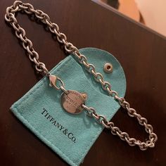 Tiffany Necklace , Comes With Pouch , Downsizing My Collection. Tiffany And Co Toggle Necklace, Jewelry Tiffany, Tiffany Necklace, Toggle Necklace, Tiffany Jewelry, Tiffany Co Jewelry, Tiffany And Co, Tiffany & Co., Womens Jewelry Necklace