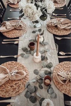 NATURAL BOHO THANKSGIVING TABLE SETTINGS. This is a simple earthy neutral way to decorate your Thanksgiving table. Thanksgiving decor. Thanksgiving table settings. Thanksgiving table decor. Fall table decor. Fall table settings. Farmhouse fall table. Farmhouse fall thanksgiving table. Follow my shop @AshleyJohnson on the @shop.LTK app to shop this post and get my exclusive app-only content! #tabledecor #tabledecorations #thanksgivingtablesettings #falldecor #fallideas #tablescape #tablerunner Patio Dinner Party Decor, Thanksgiving Dinner Set Up Ideas, Nice Plates Dinnerware, Table Setting Ideas For Thanksgiving, Fall Place Setting Ideas, Thanksgiving Decorations 2023, Set Dinner Table Ideas, Sukkah Tablescape, Thanksgiving Table Settings 2023