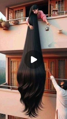 How To Get Long Hair, Indian Long Hair Braid, The Beauty Of Women, Long Indian Hair, Iranian Beauty, Rapunzel Hair, Beautiful Braided Hair, Boost Hair Growth, Curly Girl Method