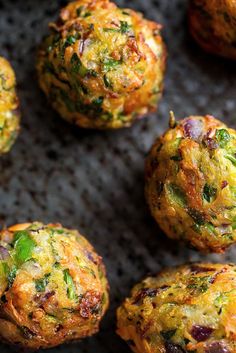 some food that is sitting on a pan with broccoli and other things in it