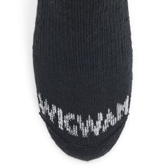 Stay warm and comfortable with the Wigwam Sirocco Midweight Wool Socks. These wool socks offer full cushioning and a snug fit, making them the perfect workhorse for any winter activity. Your feet will be the last thing you worry about while playing in the snow. Features Height: knee-high Cushion: medium Cushion throughout Stay-up leg cuff Seamless toe closure Insulating wool Winter Activity, Playing In The Snow, Over The Calf Socks, Leg Cuffs, Calf Socks, Wool Socks, Winter Activities, The Snow, Large Black