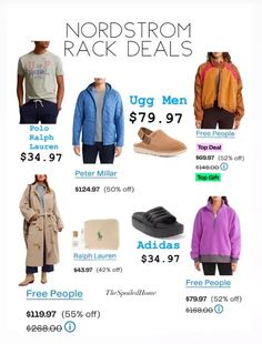 an ad for the nordstrom rack deal