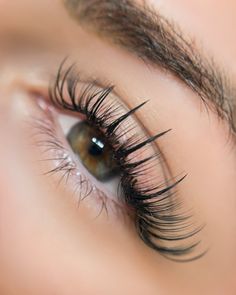 15mm Lashes, Spike Lashes, Sallow Skin, Lashes Extensions, Volume Lash Extensions, Volume Eyelash Extensions, Curl Lashes, Pretty Aesthetic