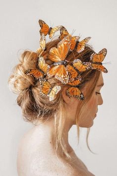 Fairy Updo, Ethereal Fairy, Mermaid Crown, Fairy Hair, Comb Set, Fairy Aesthetic, Butterfly Hair Clip, Updo Hairstyles