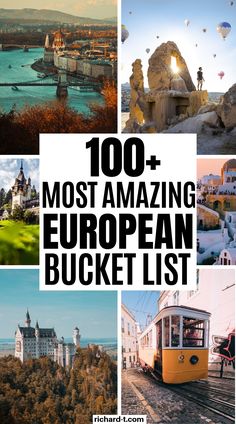 the top 10 most amazing european bucket list