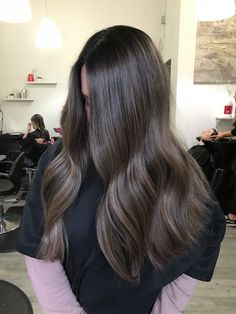 Ash Brown Color Hair, Dark Ash Brown Hair Colour, Ashy Brown Hair Balayage, Ash Brown Hair With Highlights, Ash Brown Hair Dye, Ash Brown Hair Balayage, Dark Ash Brown Hair, Brown Color Hair, Ashy Brown Hair