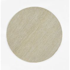 a round rug on a white background