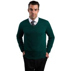 Densely knitted with the world's finest cashmere. This classic 2-ply cashmere crew neck sweater is a modern wardrobe staple for men. Super versatile minimalist design, light weight yet extremely cozy. Extra long staple fiber with tight knit ensures long lasting performance. Long sleeves, Ribbed crerwneck, ribbed cuffs and hem. Superior softness with easy fit comfort. our famously soft first quality cashmere offers ultra cozy comfort. We travel to the remote mountains of Mongolia to make this swe Classic Wool V-neck Sweater Vest, Classic Green V-neck Long Sleeve Sweater, Classic Formal V-neck Long Sleeve Sweater, Wool V-neck Sweater For Formal Occasions, Formal Wool V-neck Sweater, Formal V-neck Wool Sweater, Classic Green Wool Sweater, Classic Winter Sweater For Business, Classic Business Sweater For Winter