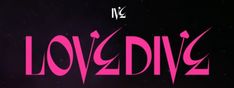 the title for love div2 is shown in pink and purple letters on a black background