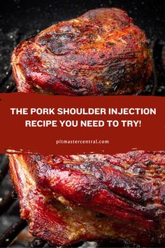 the pork shoulder injection recipe you need to try - pintercental com png