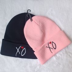 XO, the weeknd, Embroidered Beanie 100% Acrylic Please contact me directly with any questions or concerns regarding this product.  Thank you! Xo The Weeknd, Embroidered Beanie, Skull Cap Beanie, The Weeknd, Skull Cap, Caps Hats, Accessories Hats, Winter Hats, Thank You