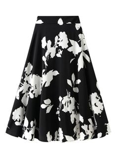 Fabric name: polyesterMain fabric composition: polyester (polyester fiber)Skirt type: A-line skirtSkirt length: medium and long skirtColor: black, apricotSize: average size Birthday Skirt, Printed Skirt, Mid Length Skirts, Skirt Skirt, Print Skirt, Fabric Names, Slim Waist, Types Of Skirts, Printed Skirts