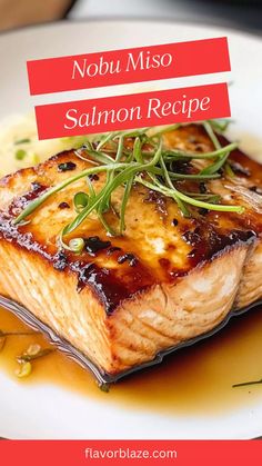 Enjoy Nobu's miso salmon recipe—rich, savory, and melt-in-your-mouth delicious. Perfect for a gourmet dinner at home! Miso Mayo Salmon, Salmon Miso Glaze, Miso Marinated Salmon, Miso Salmon Bowl, Salmon Bibimbap, Nobu Recipes, Miso Paste Recipes, Famous Restaurant Recipes