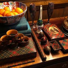 WEBSTA @parvumopus Tartans Plaid Decor, Tartan Christmas, Ralph Lauren Style, Scottish Clans, Ticking Stripe, Equestrian Style, Tartan Plaid, Christmas Projects, Guest Bedroom