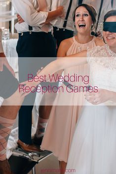 two brides and one groom are getting ready for their wedding