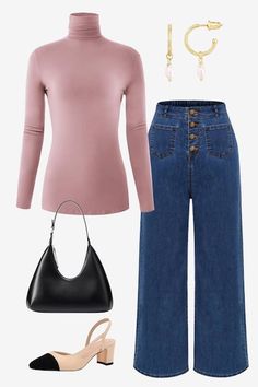 The 10+ Best Tops To Wear With Wide Jeans - fitsbylaura💫