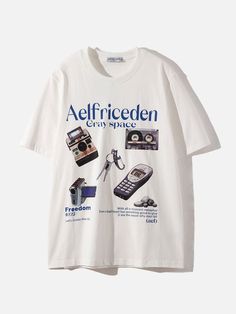 Retro Tech, Top Streetwear Brands, Aelfric Eden, Streetwear Essentials, Shirt Design Inspiration, Mens Summer T Shirts, Top Streetwear, Clothes Shopping, Urban Looks