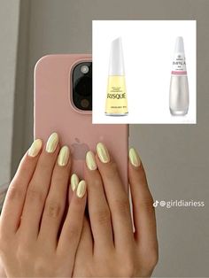 روتين العناية بالبشرة, Minimalist Nails, Dream Nails, Nails Inspo, Perfect Nails, How To Do Nails, Beauty Nails, Simple Nails, Natural Nails