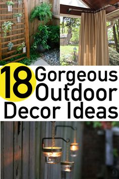 Outdoor Gazebo Ideas Backyards Pergola Designs, Floating Deck Decor, Diy Patio Screen, Country Pergola, Whimsical Diy, Landscaping Decor, Outdoor Decorating Ideas, Outdoor Decor Ideas