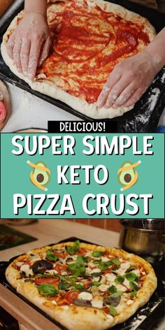 Discover this easy keto pizza crust recipe that tastes even better than traditional dough. Perfect for low-carb pizza nights without sacrificing flavor. Homemade Low Carb Pizza Dough, Low Carb Homemade Pizza, Best Low Carb Pizza Crust, Fat Dough Keto Pizza, Bariatric Pizza Recipes, Low Carb Flatbread Pizza, Low Carb Keto Pizza, Keri Pizza Crust, Easy Keto Pizza Crust