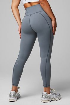 No Boundaries 2-Piece Outfit Fabletics female Activewear >> Womens >> Outfits regular Training Grey Sport Leggings, Moisture-wicking Full Length Bottoms, Workout Leggings Grey, Female Activewear, Keep It Moving, Womens Outfits, Half Zip Top, Compression Leggings, Gym Shorts