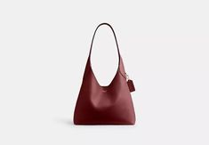 COACH® | Brooklyn Shoulder Bag 28 Coach Brooklyn, Minimalist Silhouette, Gift Inspo, Hobo Style, Large Wallet, Fashion Wishlist, Beautiful Textures, New Handbags, Purse Wallet