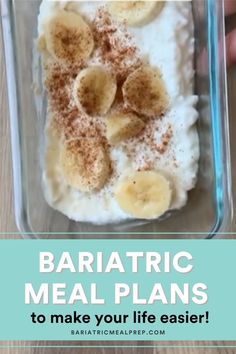 After Surgery Meals, Bariatric Meal Plan, Bariatric Breakfast, Bariatric Meal Prep, Healthy Gluten Free Breakfast