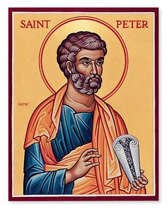 an icon of saint peter the baptist