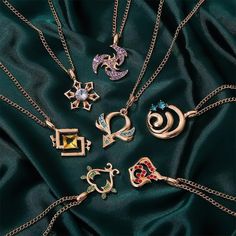 New Genshin Impact Necklace Seven Elements Eye of God Pendant Genshin Impact Metal cos Necklace Genshin Impact Stuff To Buy, Genshin Impact Necklace, Genshin Necklace, Genshin Impact Jewelry, Genshin Accessories, Xiao Manga, Genshin Impact Accessories, Genshin Jewelry, Genshin Impact Elements